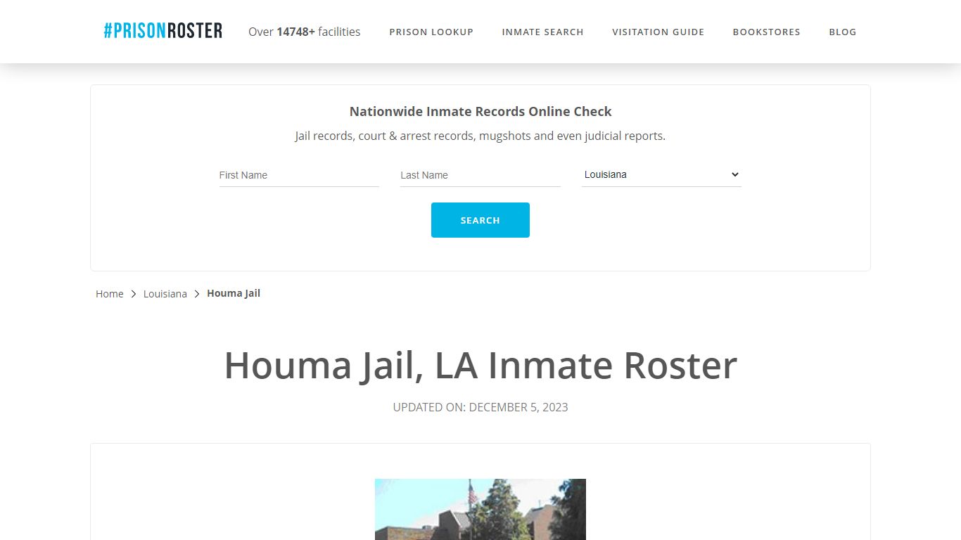 Houma Jail, LA Inmate Roster - Prisonroster
